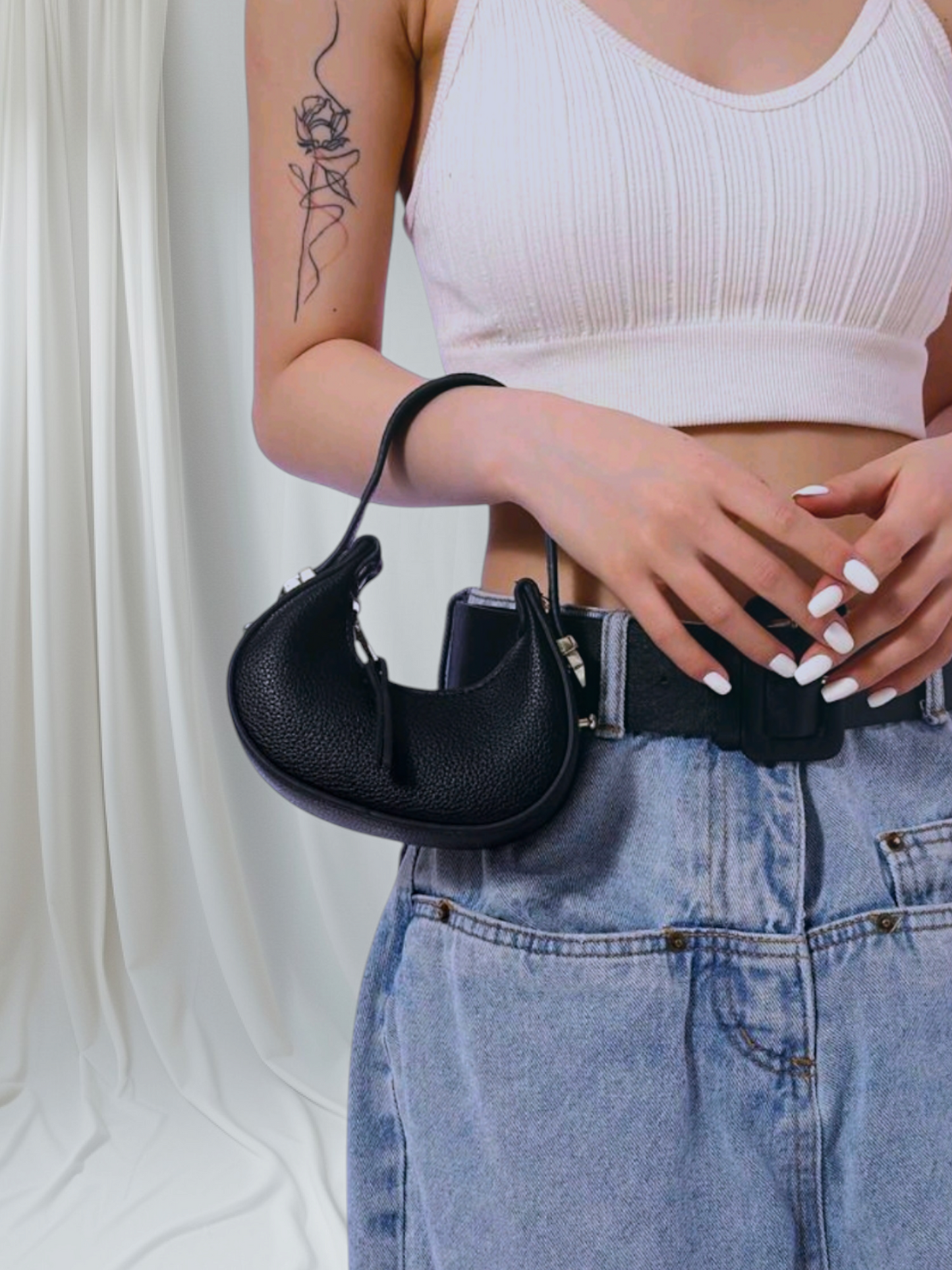 MINI BLACK TOTE